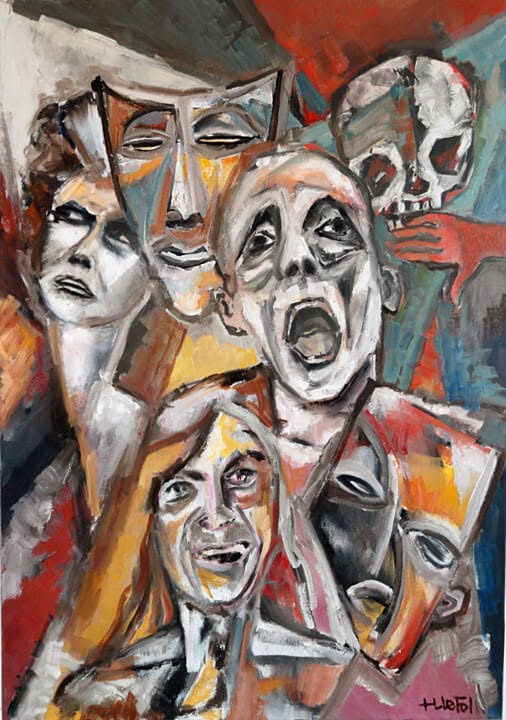Illustration accompagnant « Mes états d’âme » dans sa publication Facebook.